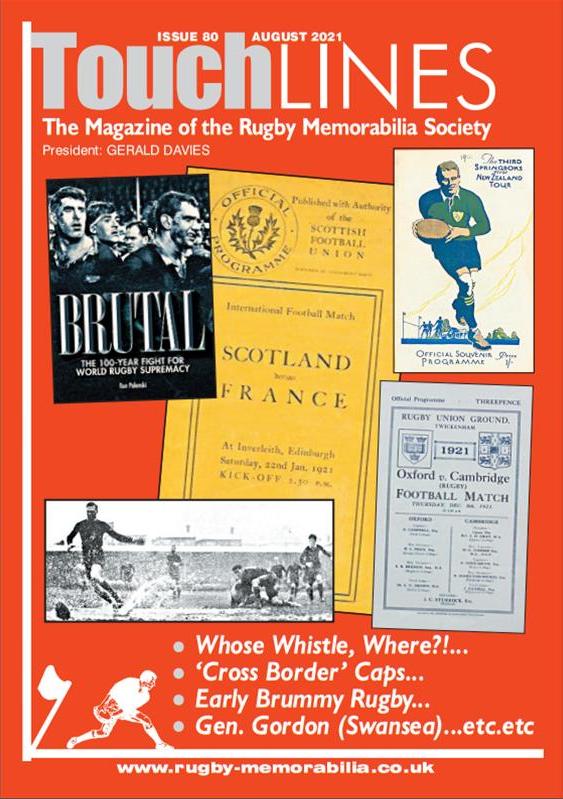Touchlines - Issue 80 - August 2021 - Rugby Memorabilia Society.jpg